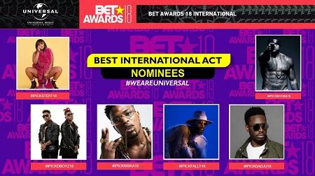 current nominations for bet awards 2018|BET Awards 2018 Nominations .